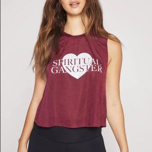 Spiritual Gangster SG Love Active Crop Tank